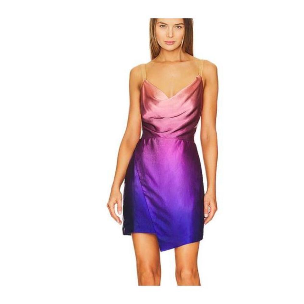 Elliatt Pink and Purple Mini Dress